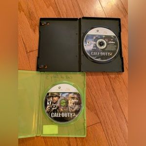 Xbox 360 Live Call of Duty 2 and 3.